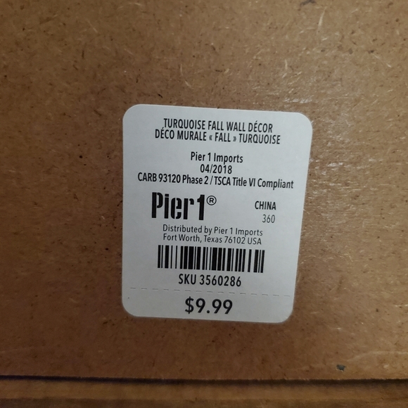 Pier 1 Fall Sign - Picture 5 of 5